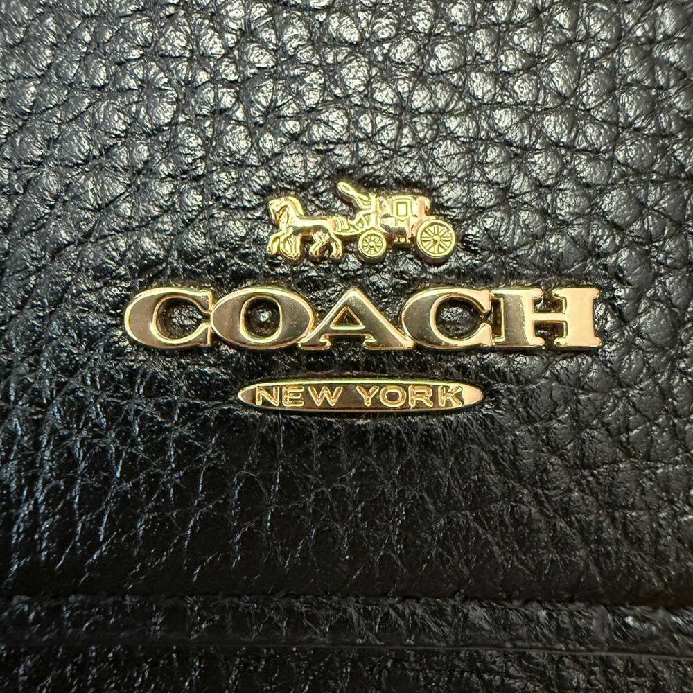 Coach Black Crossbody Leather Bag - Picture 7 of 7